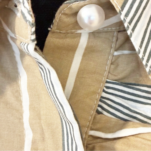 Damson Madder NWT Kylie ruffled button down long sleeve shirt size UK12(US 8) - Picture 8 of 16